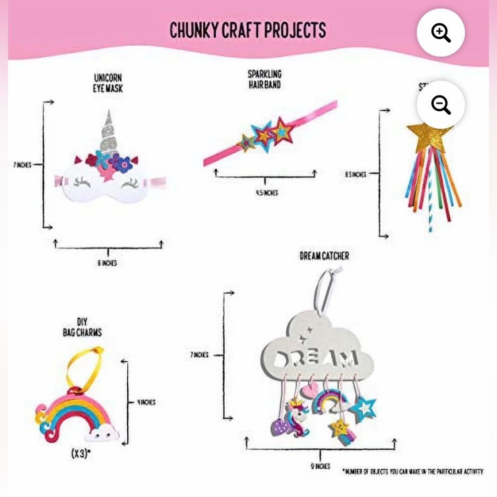 Unicorn Craft Kit for Kids - Picture 3 of 3